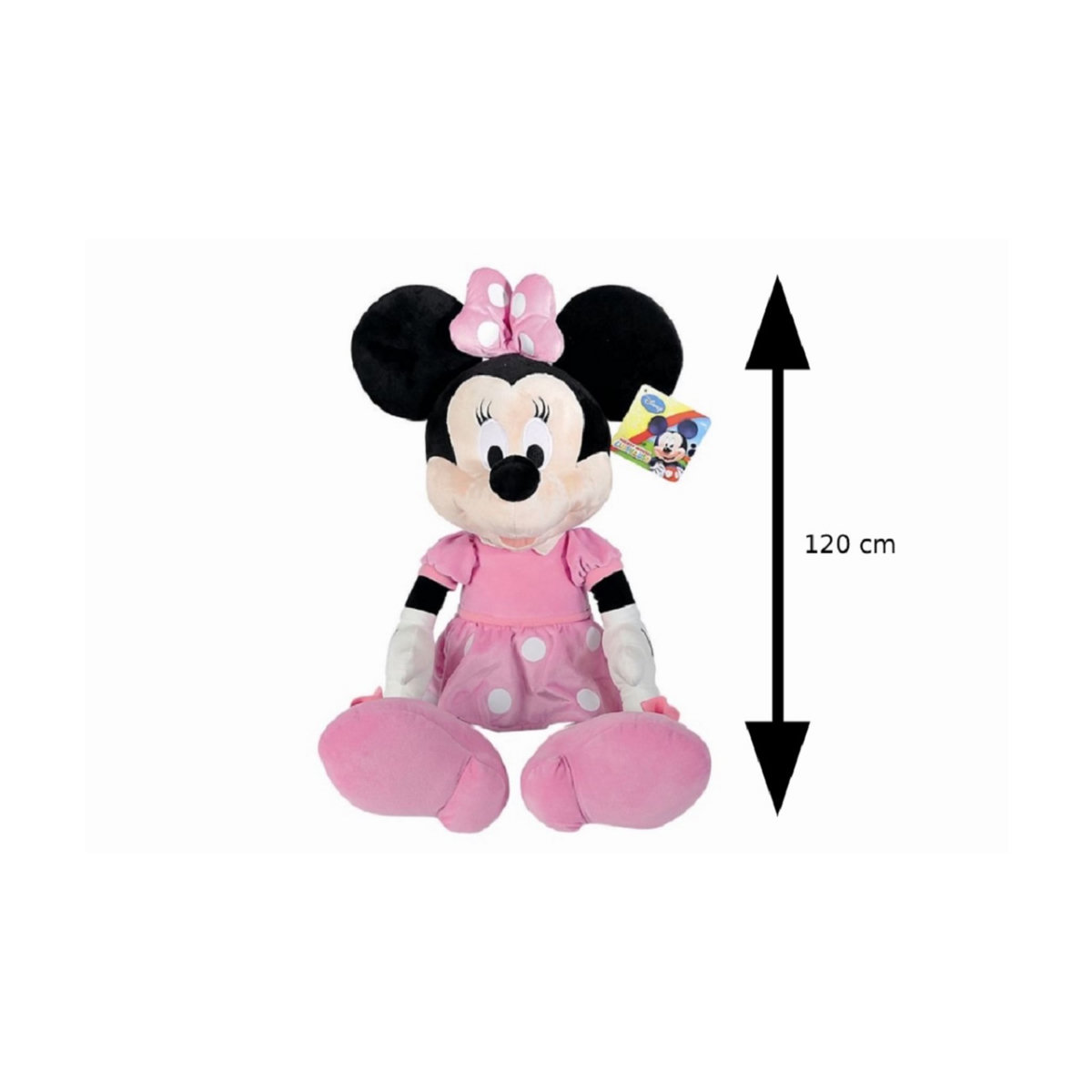 SIMBA Peluche Géante Minnie 120 cm Disney 