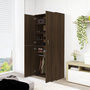 Voir la diapositive 3 : VIDAXL Armoire a chaussures chene marron 80x39x178cm bois d'ingenierie