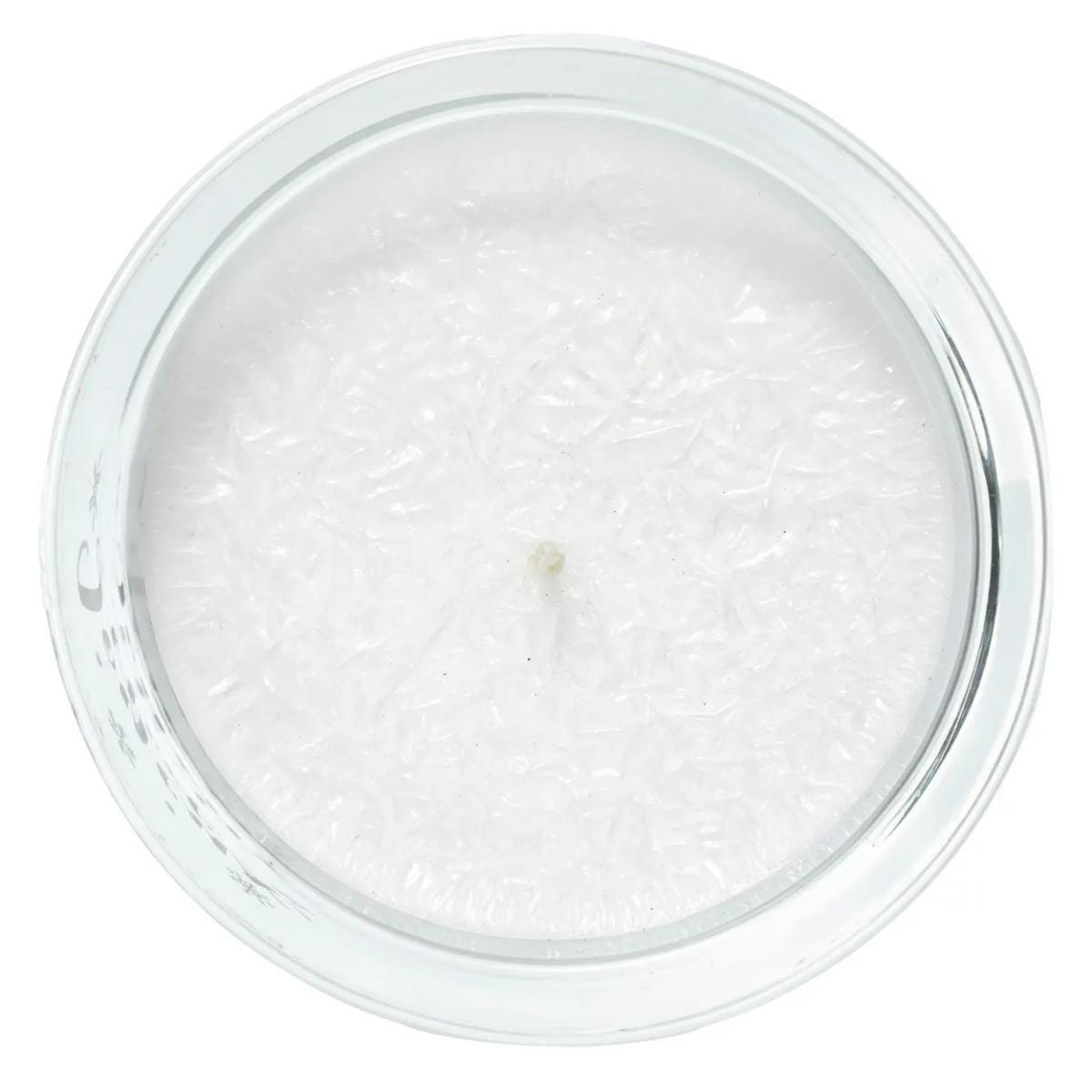 Voir la diapositive 2 : ATMOSPHERA Bougie déco  joyeux noël  6cm blanc