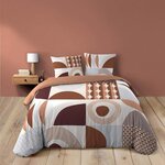 Douceur d'Intérieur Housse de couette 240x220 + 2 taies GEMMA 100% coton