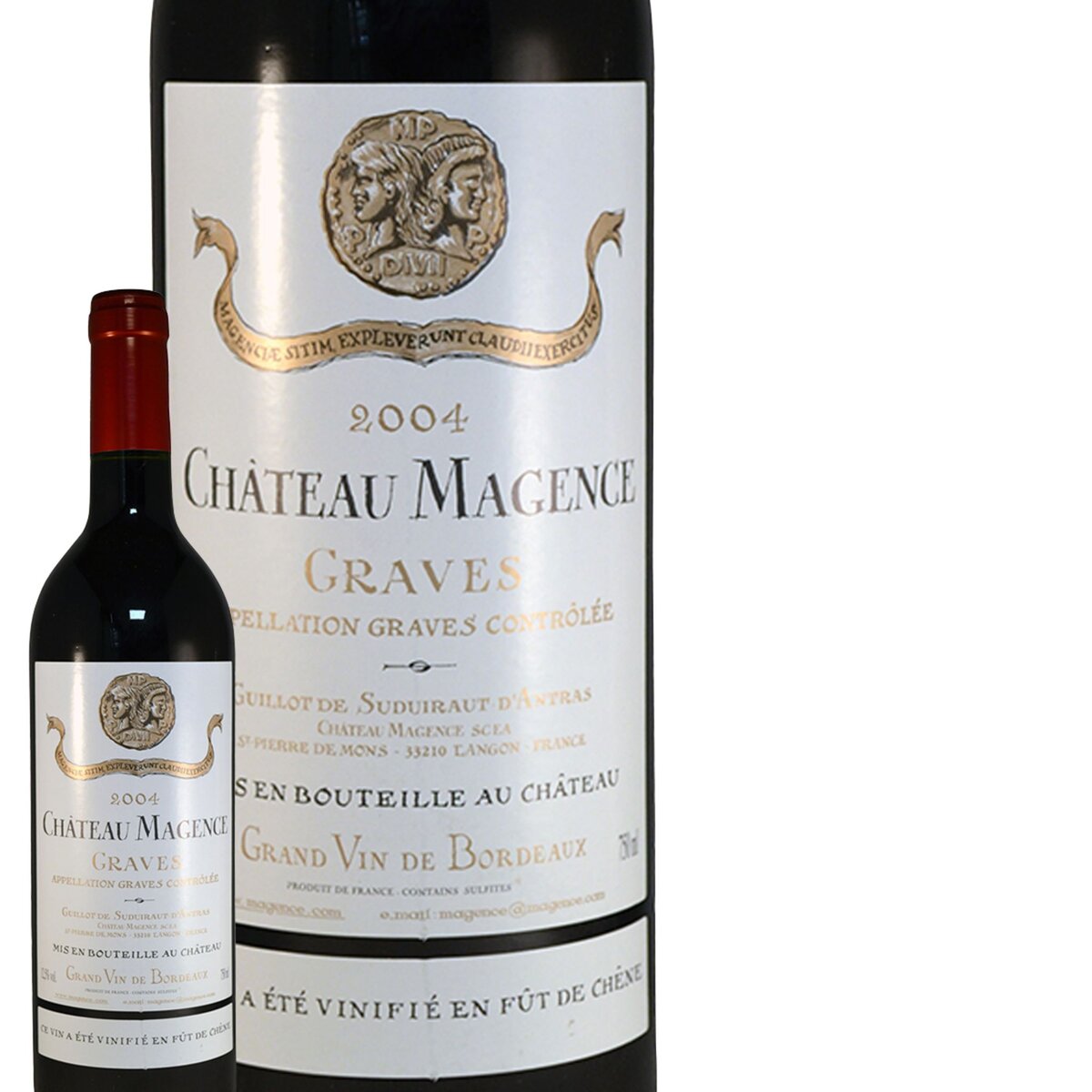 Château Magence Graves Rouge 2004