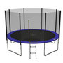 Voir la diapositive 1 : JUMP4FUN Trampoline pour enfant Jump4Fun Deluxe filet extérieur -12FT (366 cm)