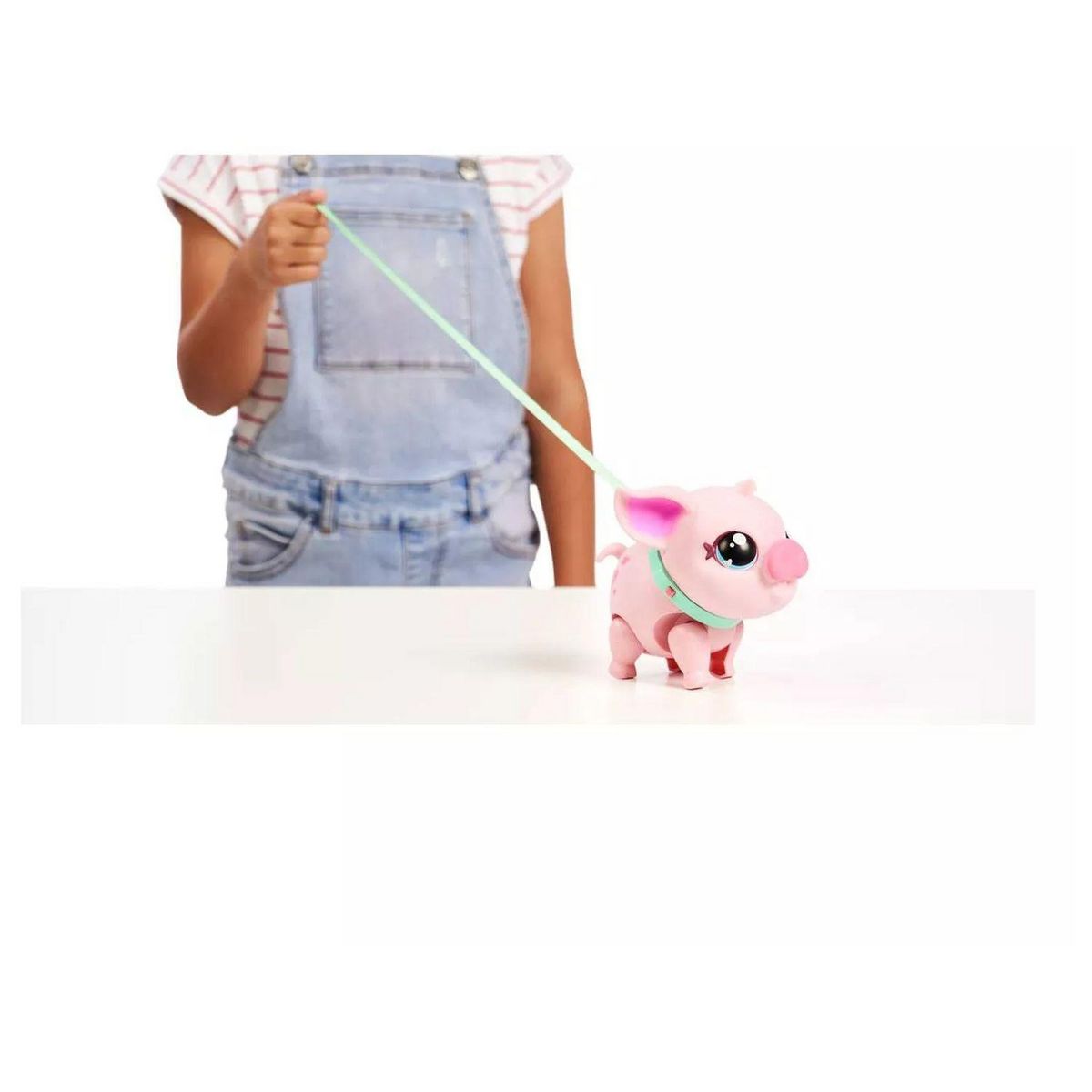 MOOSE TOYS Little Live Pets Mon petit cochon de compagnie Piggly