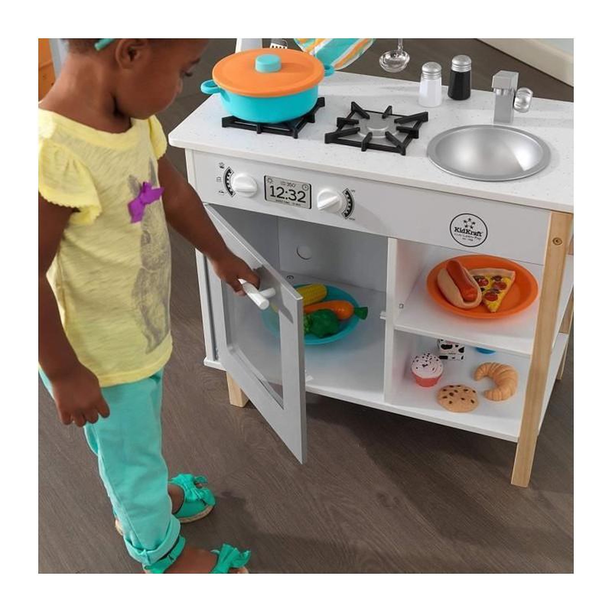 Voir la diapositive 4 : KidKraft KIDKRAFT Cuisine All Time Play en Bois
