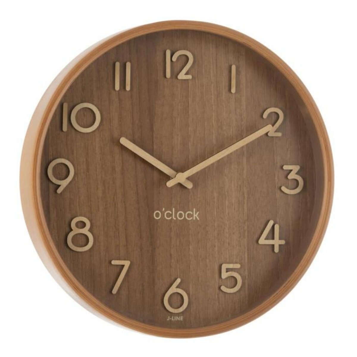 Paris Prix Horloge Murale en Bois  Marion  30cm Marron