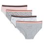 Voir la diapositive 1 : IN EXTENSO Lot de 4 culottes fantaisies fille