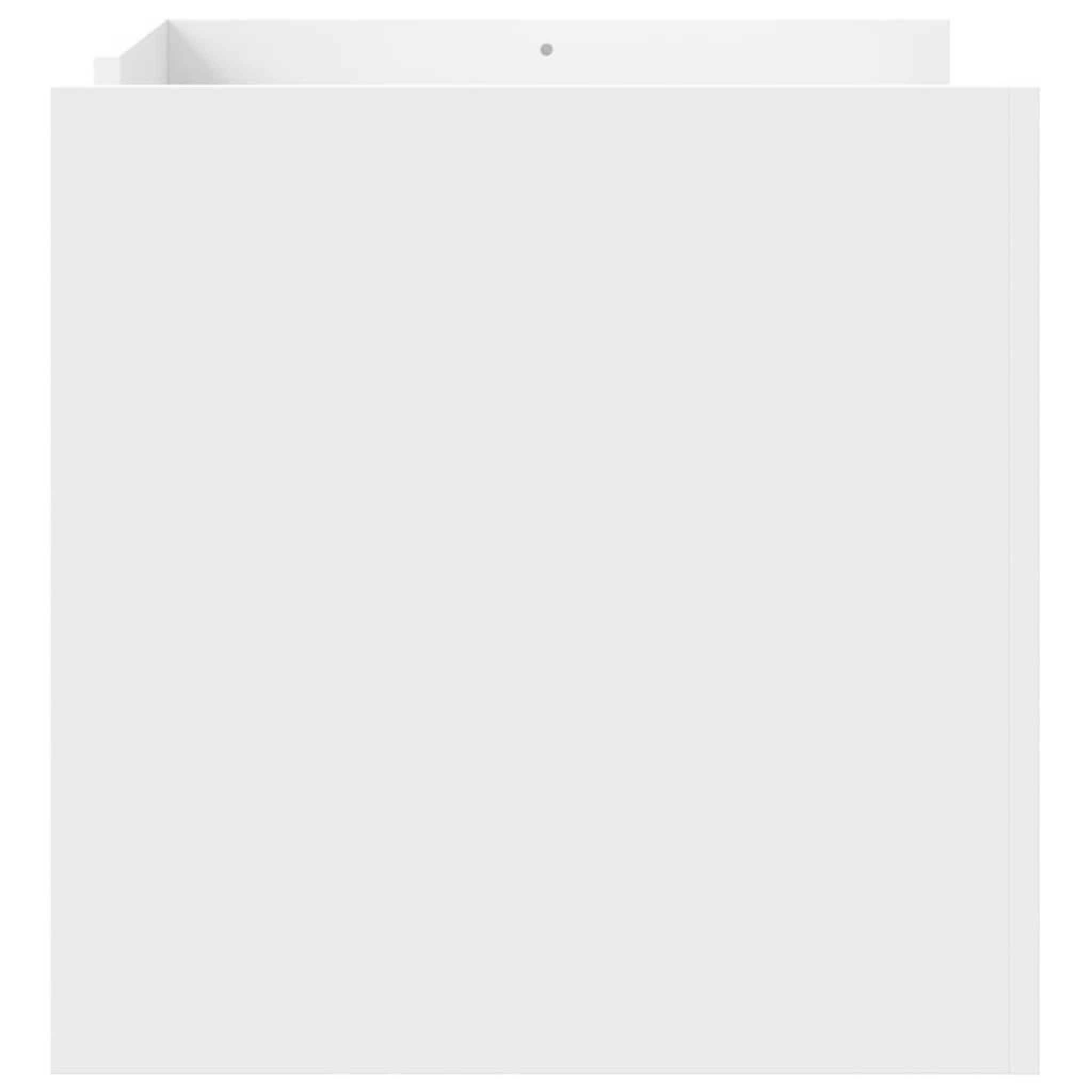 Voir la diapositive 5 : VIDAXL Table basse blanc 80x50x50 cm bois d'ingenierie