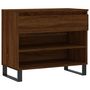 Voir la diapositive 2 : VIDAXL Armoire a chaussures Chene marron 70x36x60 cm Bois d'ingenierie