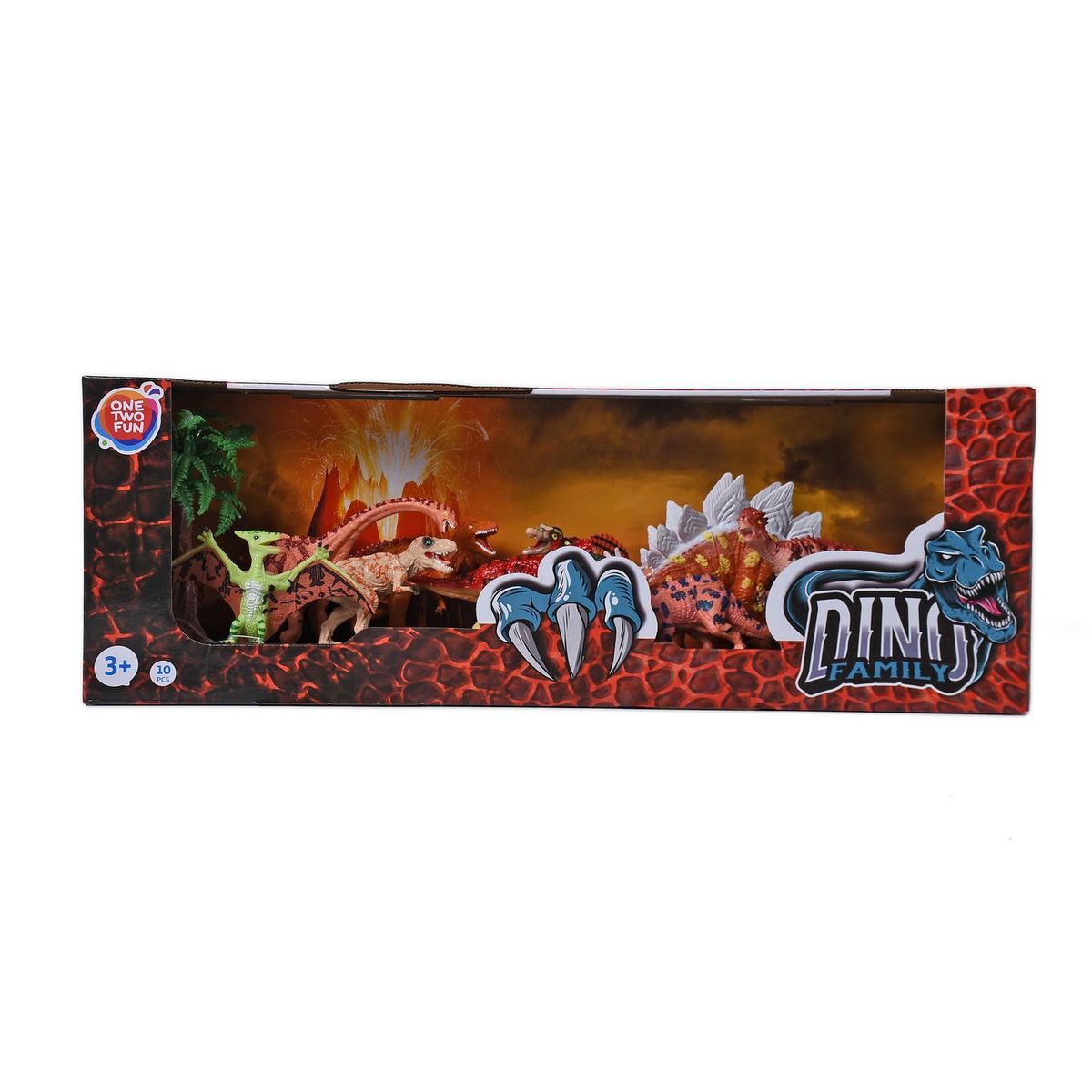 One Two Fun Coffret Dino 9 pièces
