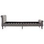 Voir la diapositive 4 : VIDAXL Cadre de lit sans matelas gris velours 120x200 cm