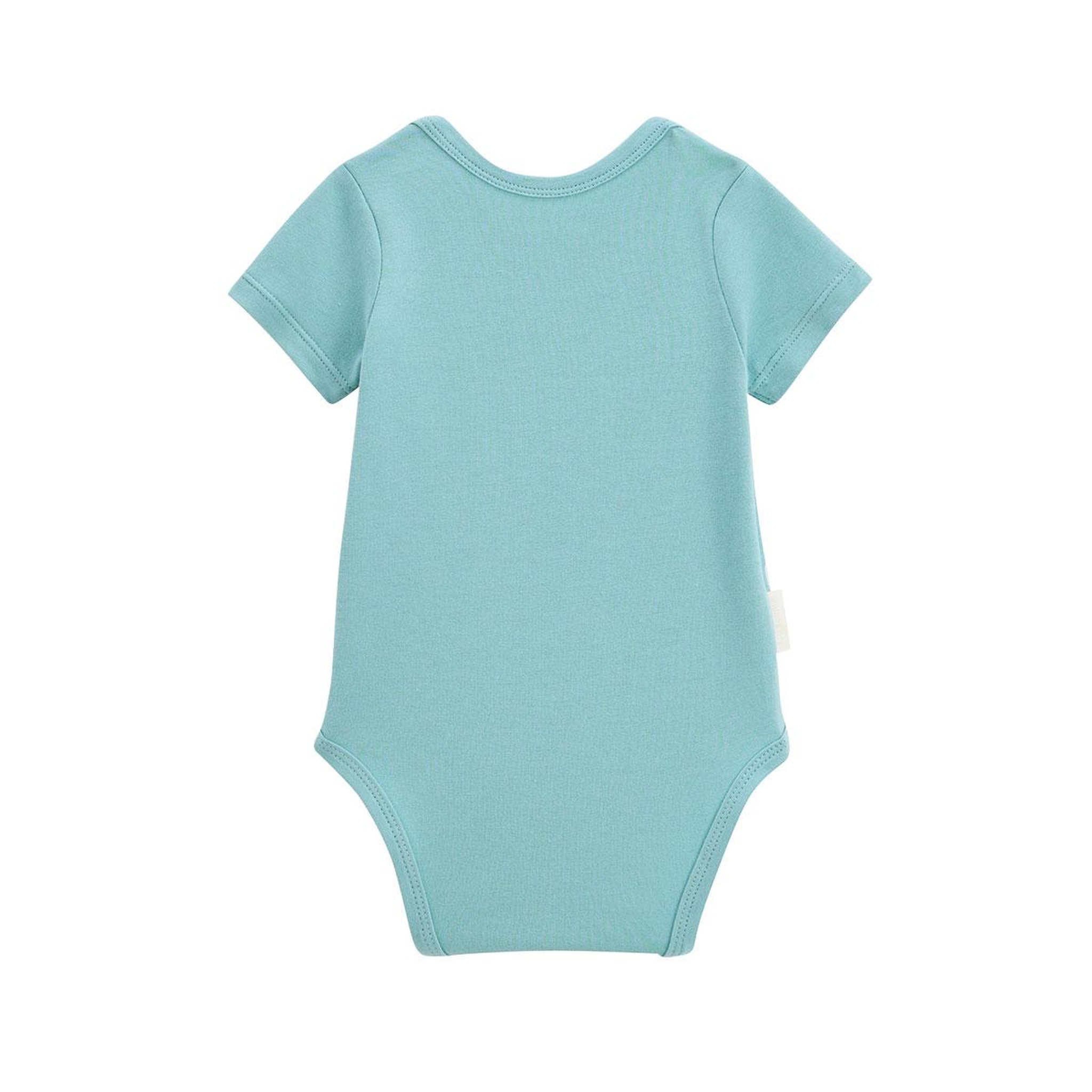 Voir la diapositive 5 : Petit Béguin Lot de 2 bodies bébé manches courtes toucana