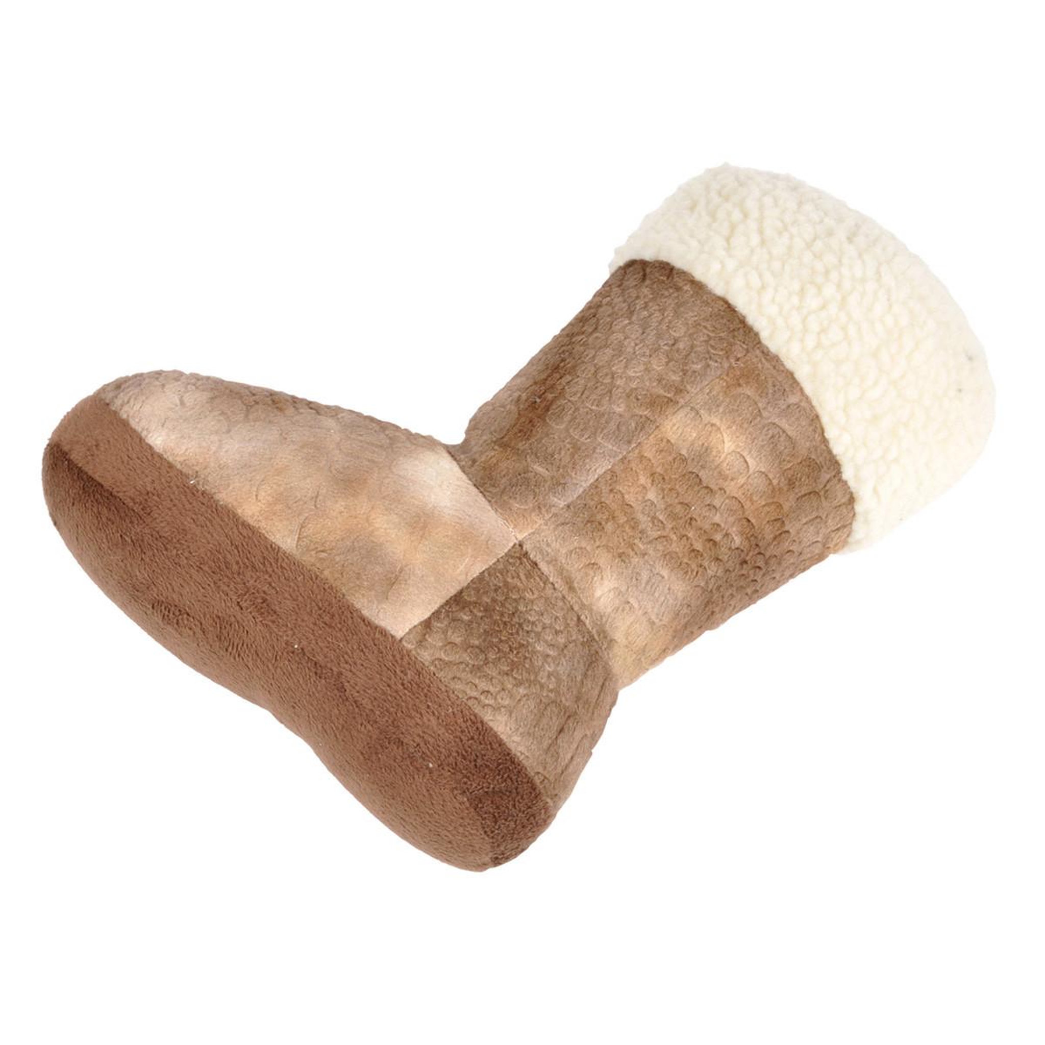 Voir la diapositive 1 : LOVE STORY Peluche pour Chien  Botte  22cm Marron