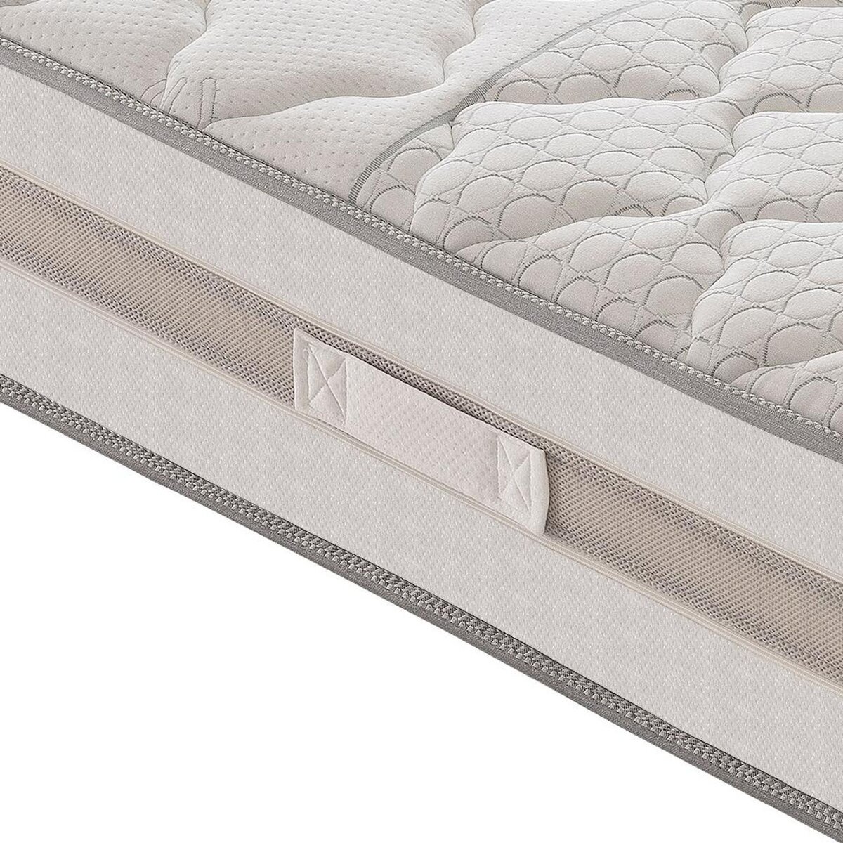 ILOVESLEEP Matelas Ressorts Ensachés PARIS - Accueil Mémoire De Forme - Epaisseur 25 Cm