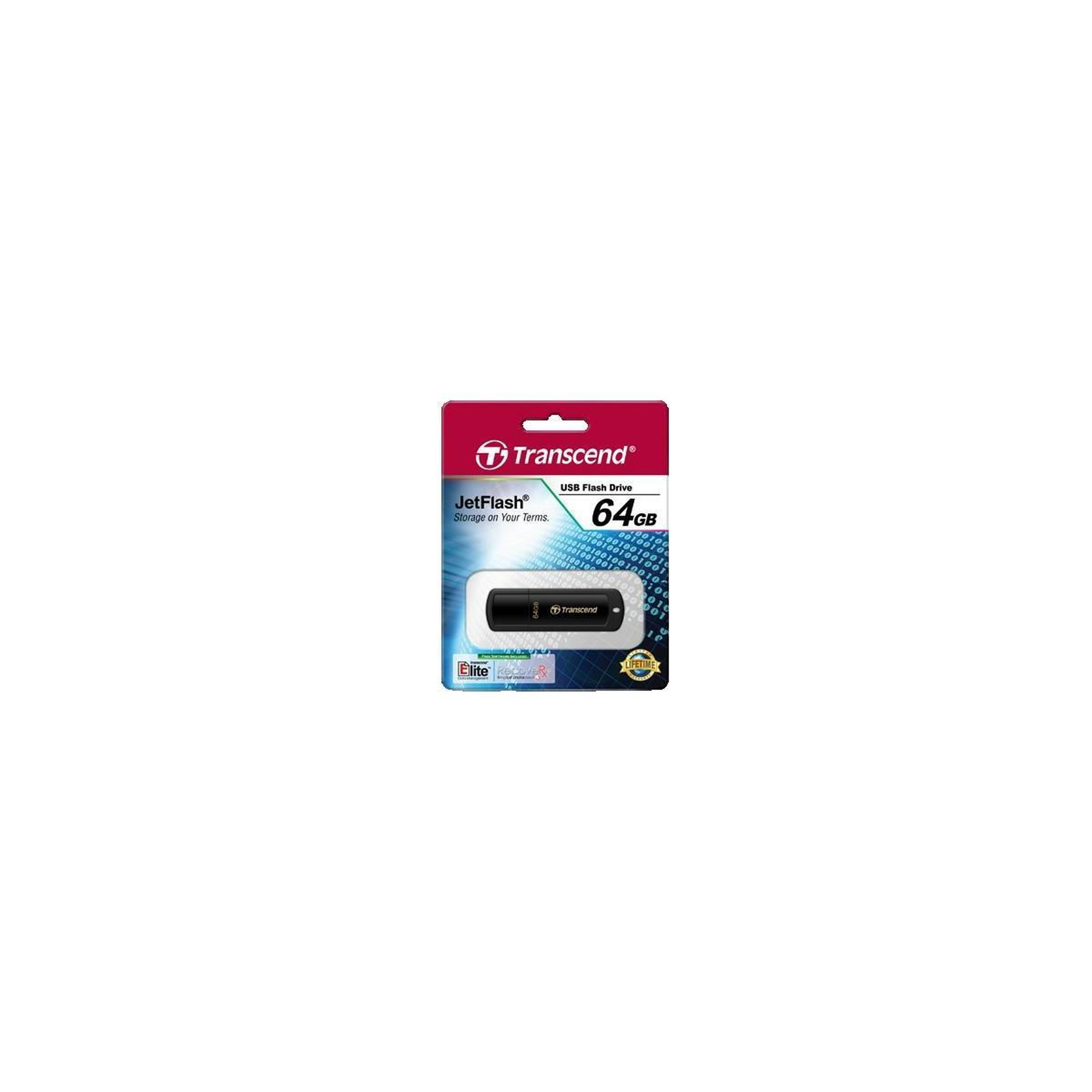 Voir la diapositive 2 : Transcend Clé USB Transcend JetFlash 350 64 Go