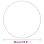 Voir la diapositive 6 : VIDAXL Miroirs muraux 2 pcs 60 cm Rond Verre