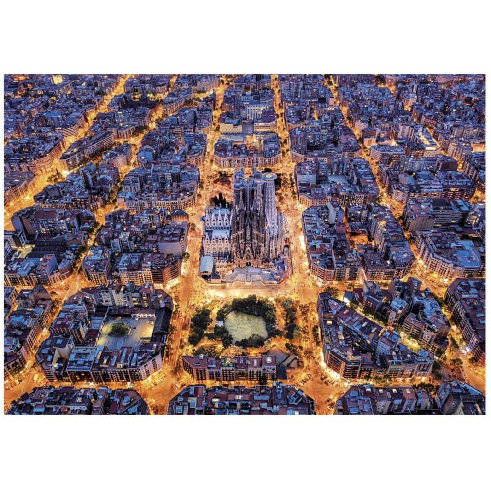 Voir la diapositive 2 : EDUCA Puzzle 1500 pièces - Barcelone - Architecture - 85 x 60 cm - Educa