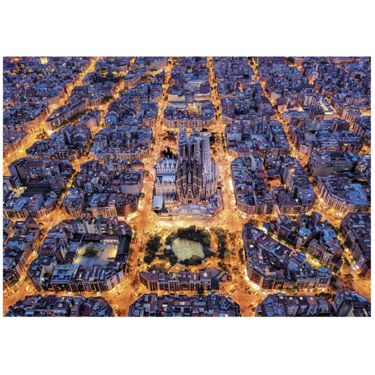 EDUCA Puzzle - EDUCA - Barcelona - 1500 pieces - Theme Architecture - Dimensions 85x60 cm