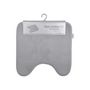 Voir la diapositive 2 : Paris Prix Tapis Contour WC  Vitamine II  45x45cm Gris Clair