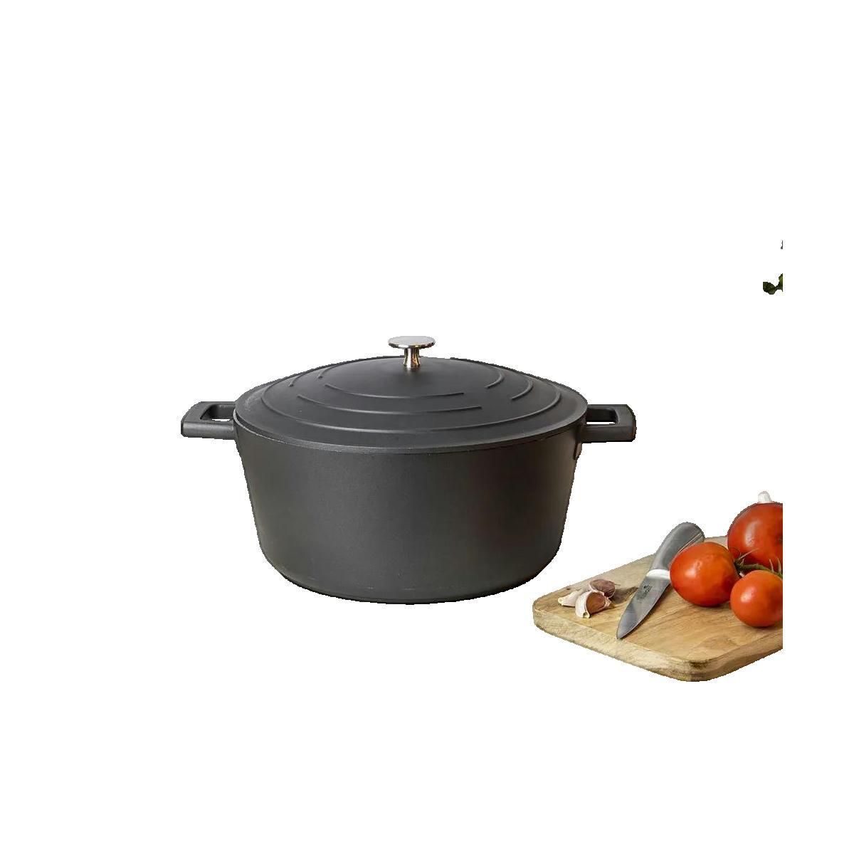 Cuisine Tradition Casserole Aster MasterClass 5 litres noire anti-adhésive