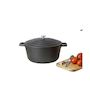 Voir la diapositive 3 : Cuisine Tradition Casserole Aster MasterClass 5 litres noire anti-adhésive