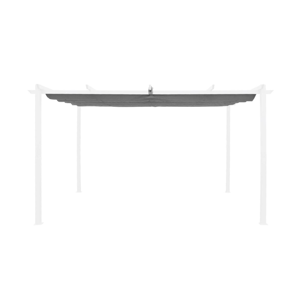 SWEEEK Toile de toit pour tonnelle 3x4m Isla - toile de rechange pergola, toile de remplacement