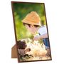 Voir la diapositive 2 : VIDAXL Collage de cadres photo 3 pcs de table Bronze 13x18 cm MDF