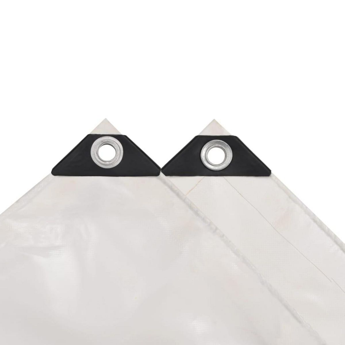 VIDAXL Bache 650 g / m^2 4 x 7 m Blanc