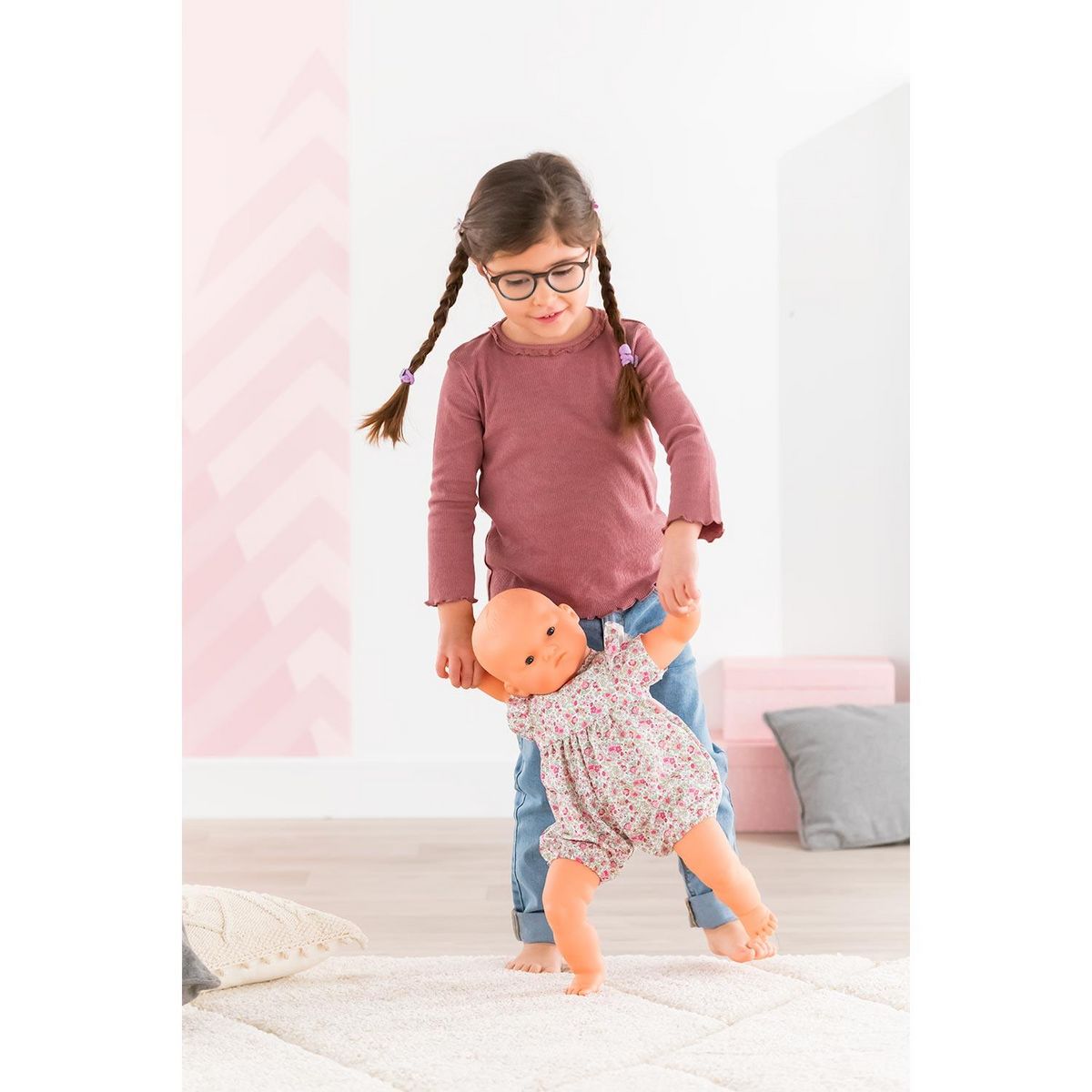 Corolle Poupon Bébé Chéri Jardin en Fleurs