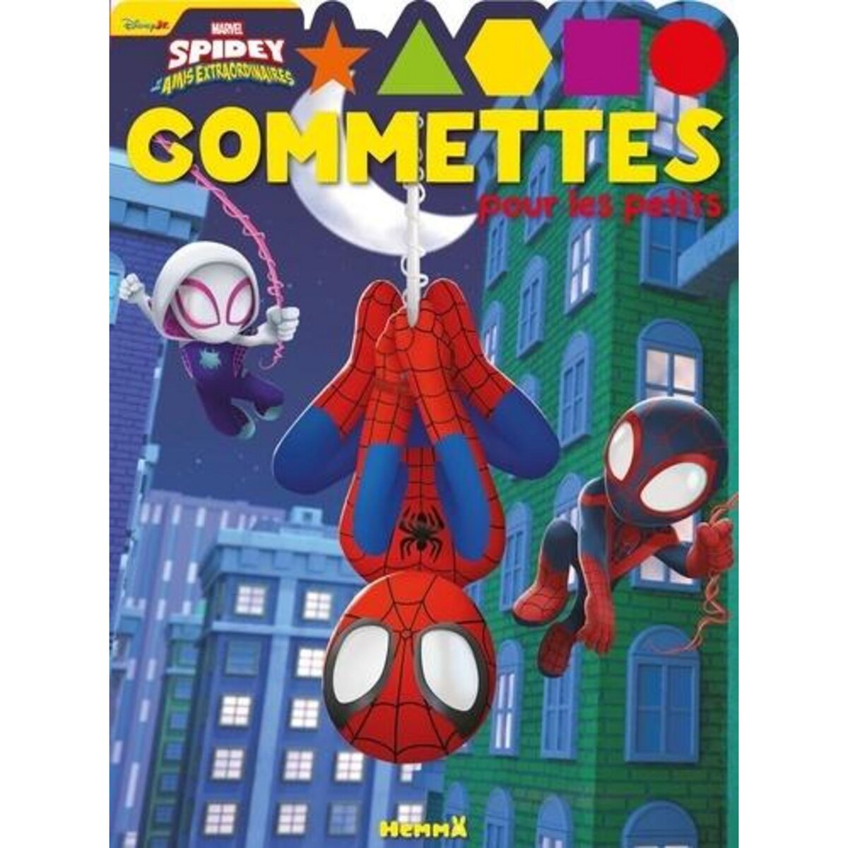 GOMMETTES POUR LES PETITS MARVEL SPIDEY ET SES AMIS EXTRAORDINAIRES, Disney Junior