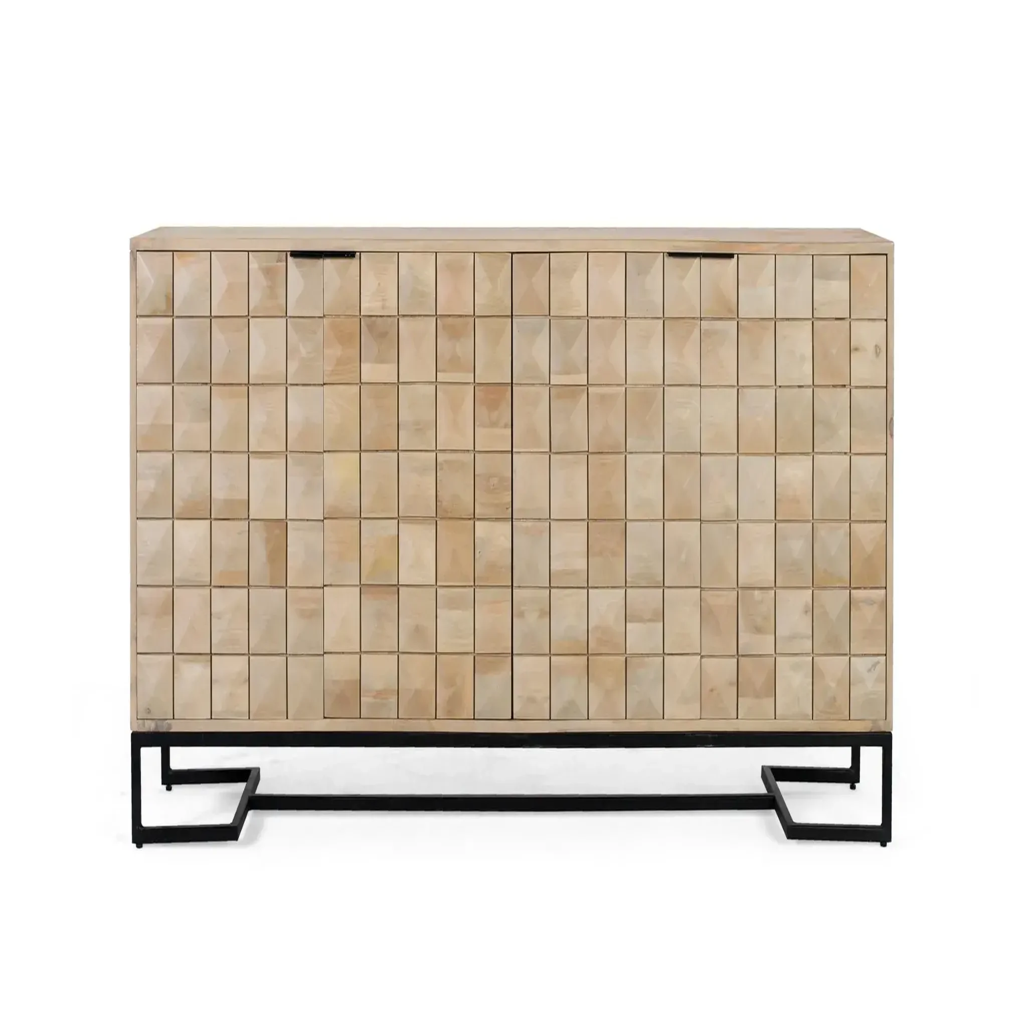 GINER Y COLOMER SL Buffet en bois de manguier 180cm style minimaliste intemporel