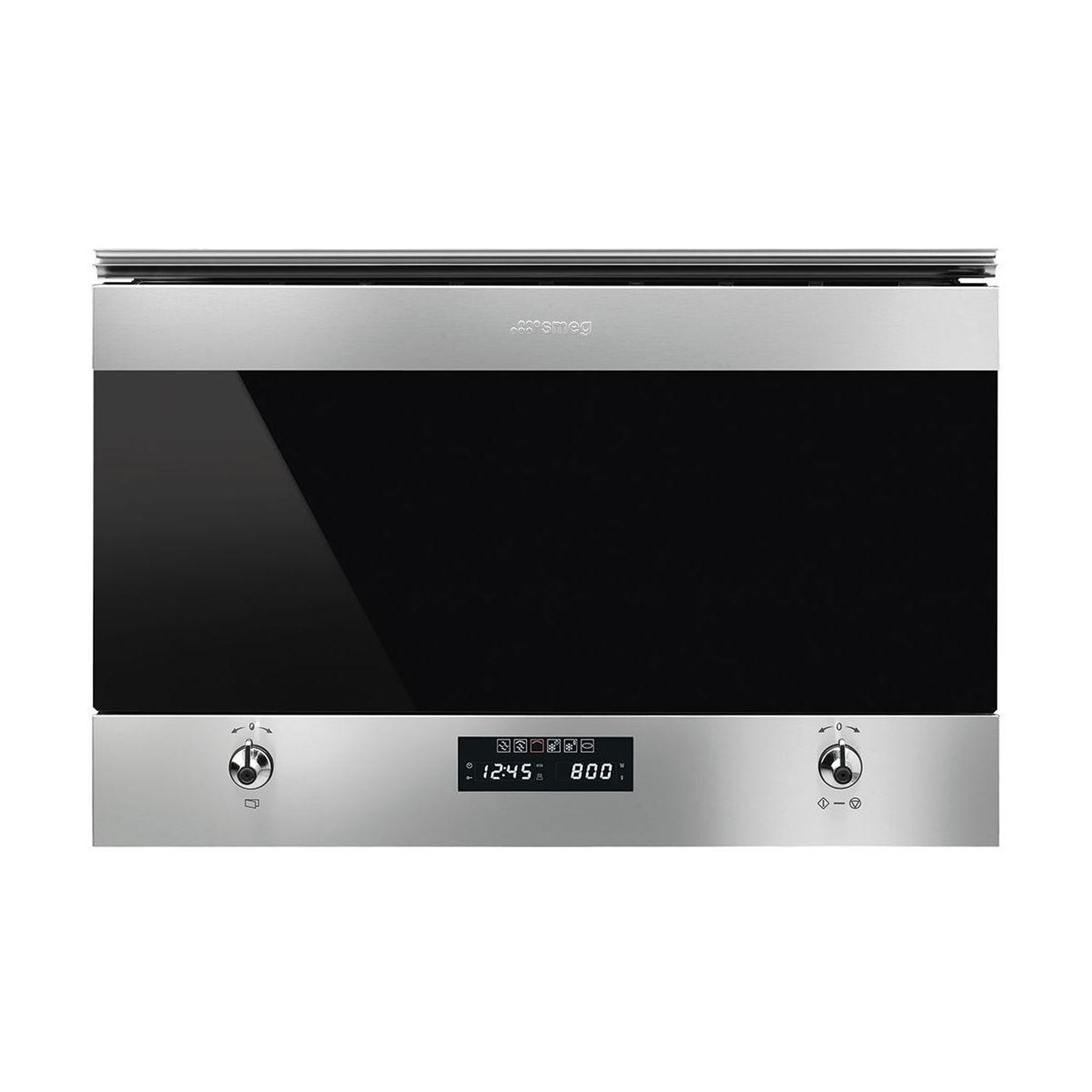 Voir la diapositive 2 : SMEG Micro ondes grill encastrable mp322x1