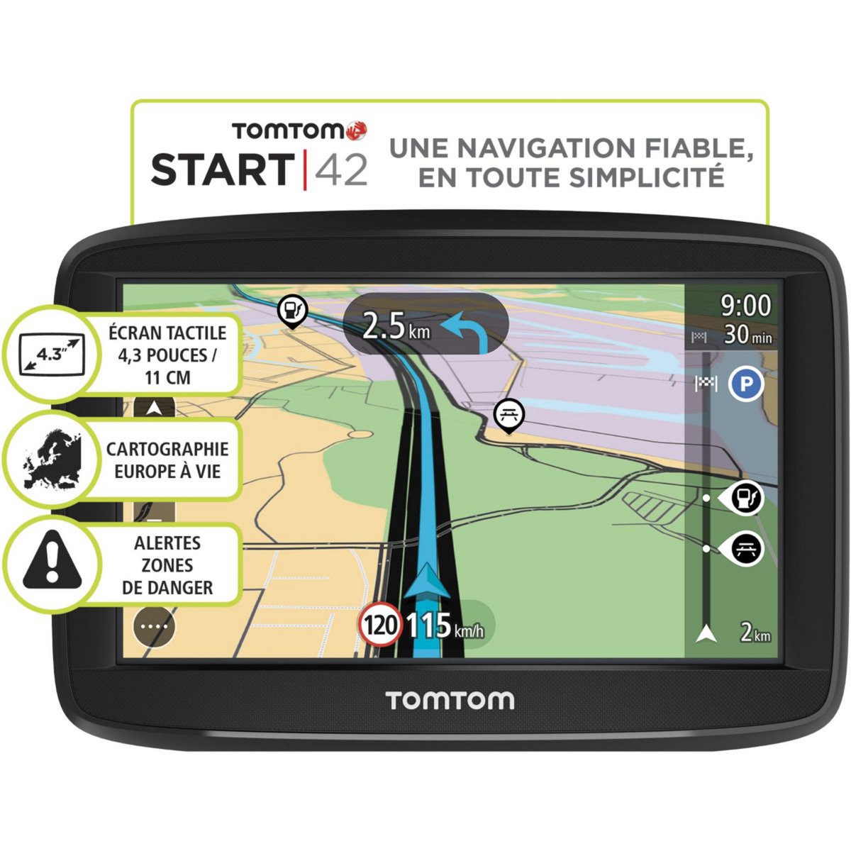 Tomtom GPS Start 42 Europe 48 pays
