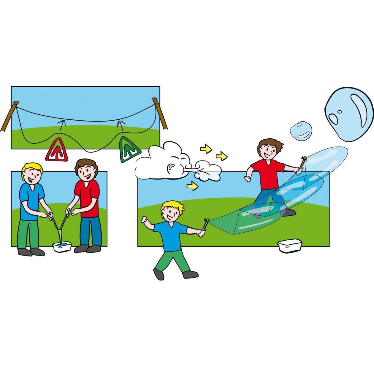 SES Creative Mega Bulles XL : Faire des bulles géantes