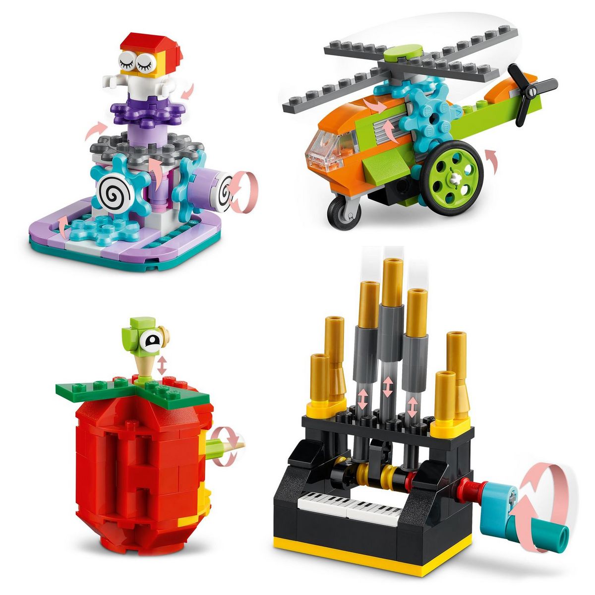 LEGO Classic 11019 - Briques et Fonctionnalités, Jouets de Construction Enfants