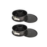 DR.OETKER Ensemble de 2 Moules à manqué et à savarin à charnière acier 18 cm Dr. Oetker Tradition