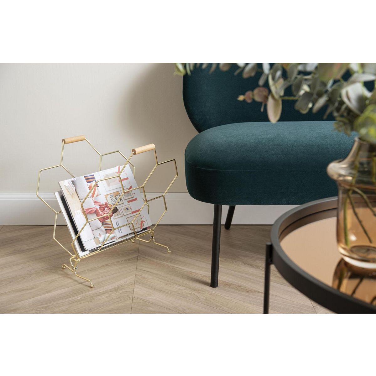 PRESENT TIME Porte-revues Nid d'Abeille