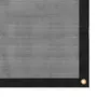 VIDAXL Filet de conteneur PEHD 4 x 9 m Noir
