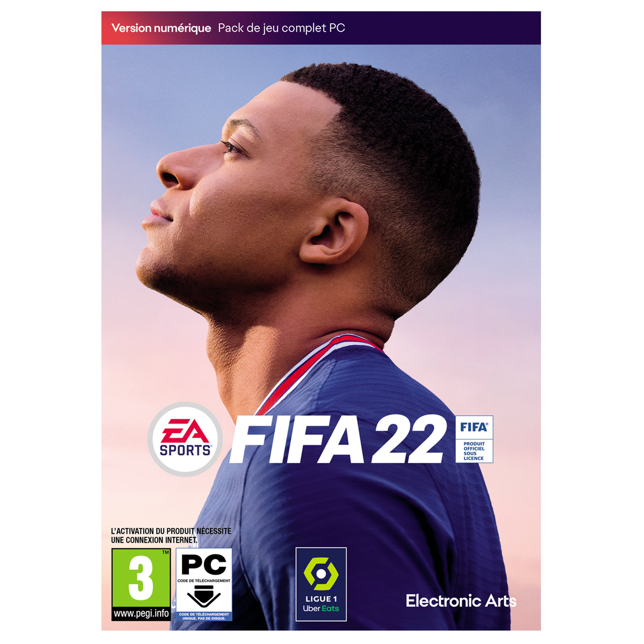 Voir la diapositive 1 : Electronic Arts Fifa 22 PC Code de téléchargement