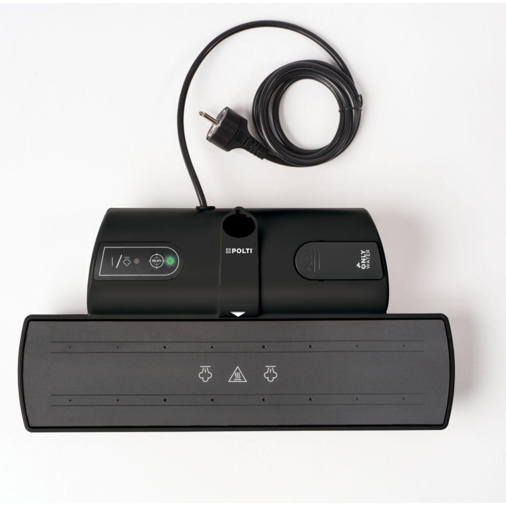 Voir la diapositive 2 : POLTI Balai vapeur MOPPY black premium