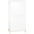 BABY PRICE Armoire bébé 2 portes JOY, coloris naturel