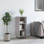 Voir la diapositive 1 : VIDAXL Buffet sonoma gris 34,5x32,5x90 cm bois d'ingenierie