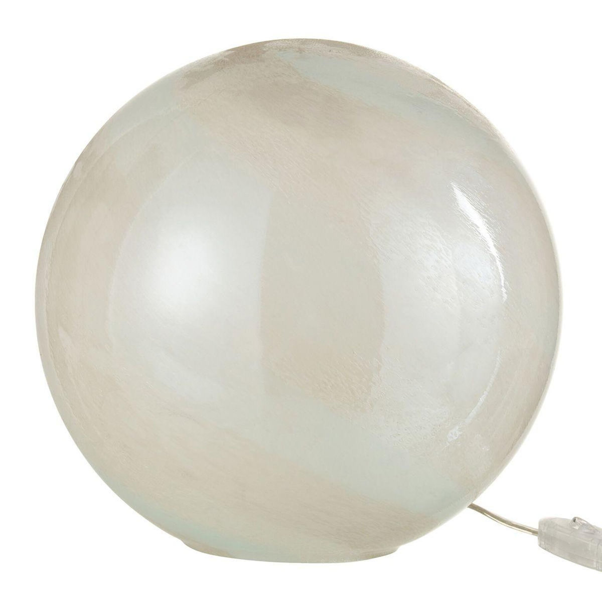 Paris Prix Lampe à Poser Ronde  Pearl  29cm Blanc