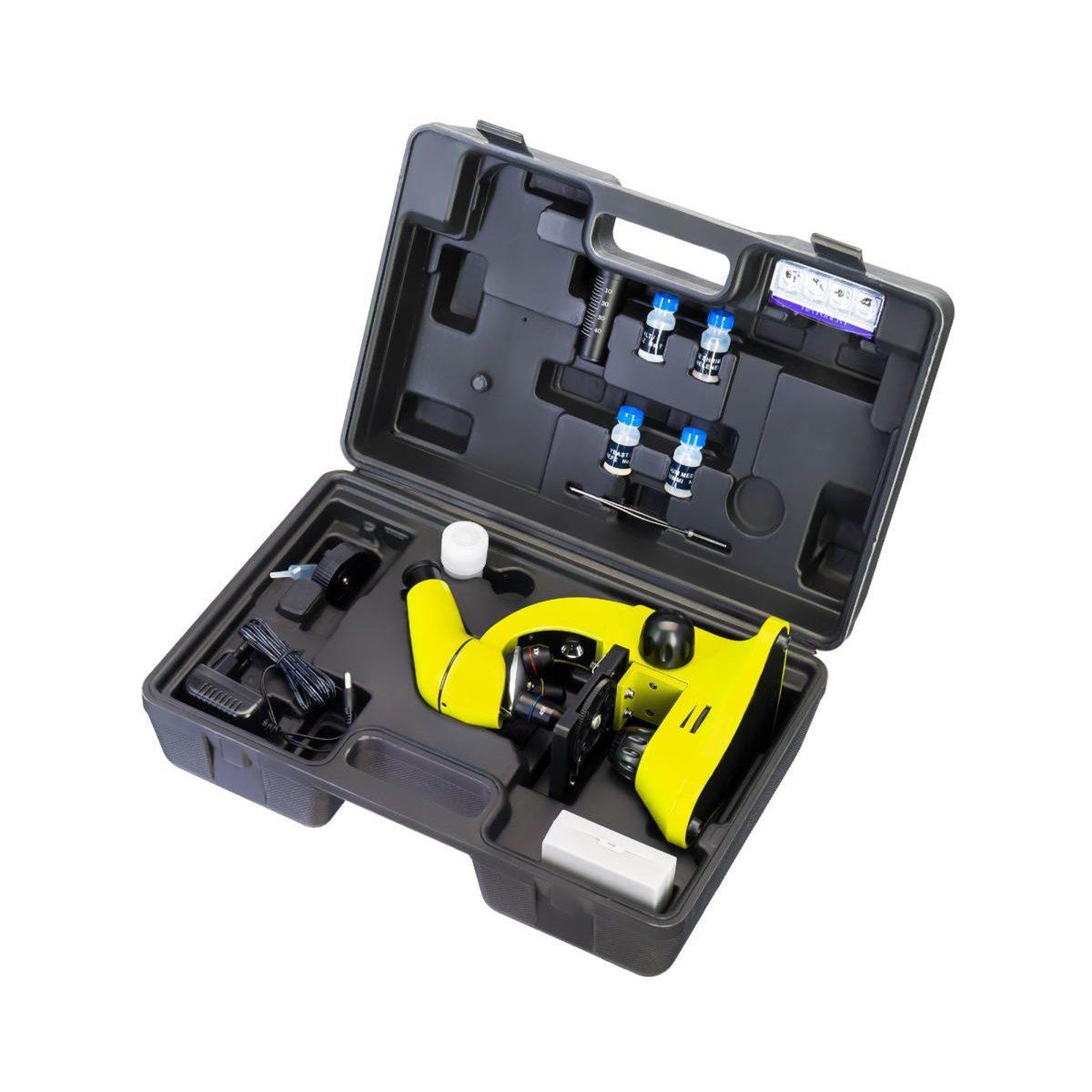 Voir la diapositive 2 : LEVENHUK Microscope  rainbow 50l plus lime (en)