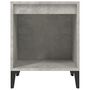 Voir la diapositive 5 : VIDAXL Table de chevet Gris beton 40x35x50 cm
