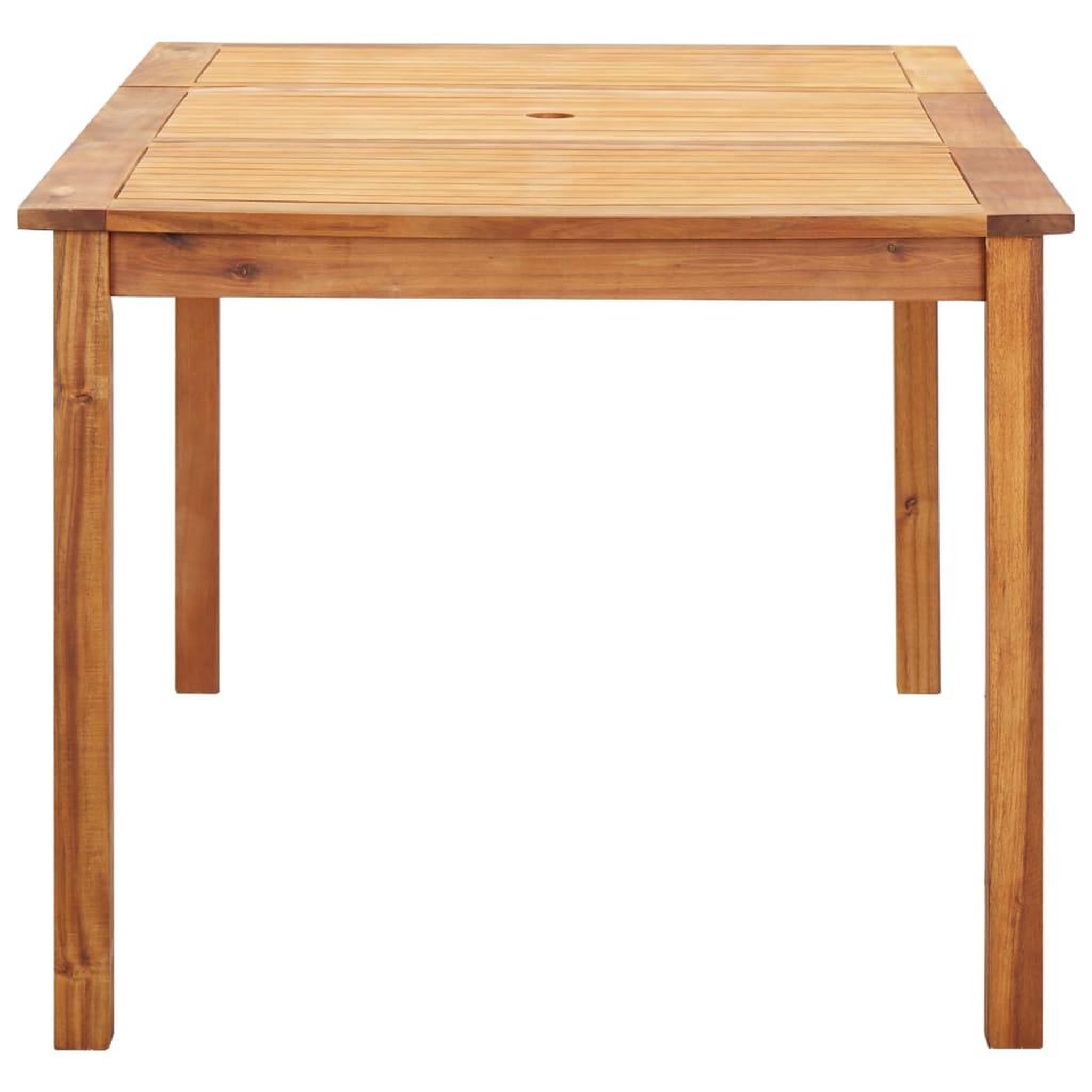 Voir la diapositive 4 : VIDAXL Mobilier a dîner 7 pcs resine tressee et bois d'acacia gris