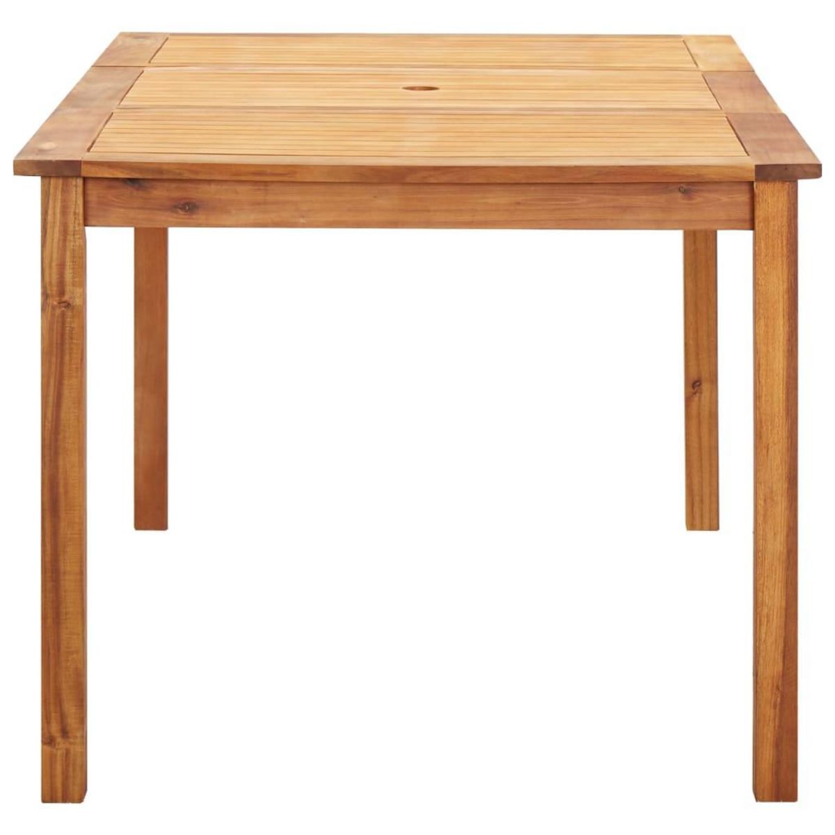 VIDAXL Mobilier a dîner 7 pcs resine tressee et bois d'acacia gris