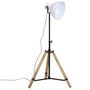 Voir la diapositive 2 : VIDAXL Lampadaire 25 W blanc 75x75x90-150 cm E27