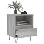 Voir la diapositive 4 : VIDAXL Table de chevet sonoma gris 40x35x50 cm bois d'ingenierie