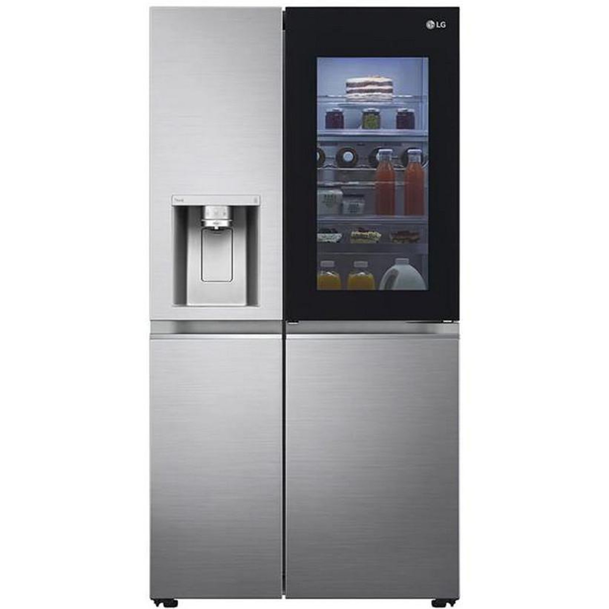 Voir la diapositive 1 : LG Réfrigérateur américain 91cm 635l no frost - gsxv90pzae