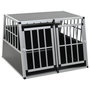 Voir la diapositive 2 : VIDAXL Cage pour chien a double porte 94 x 88 x 69 cm